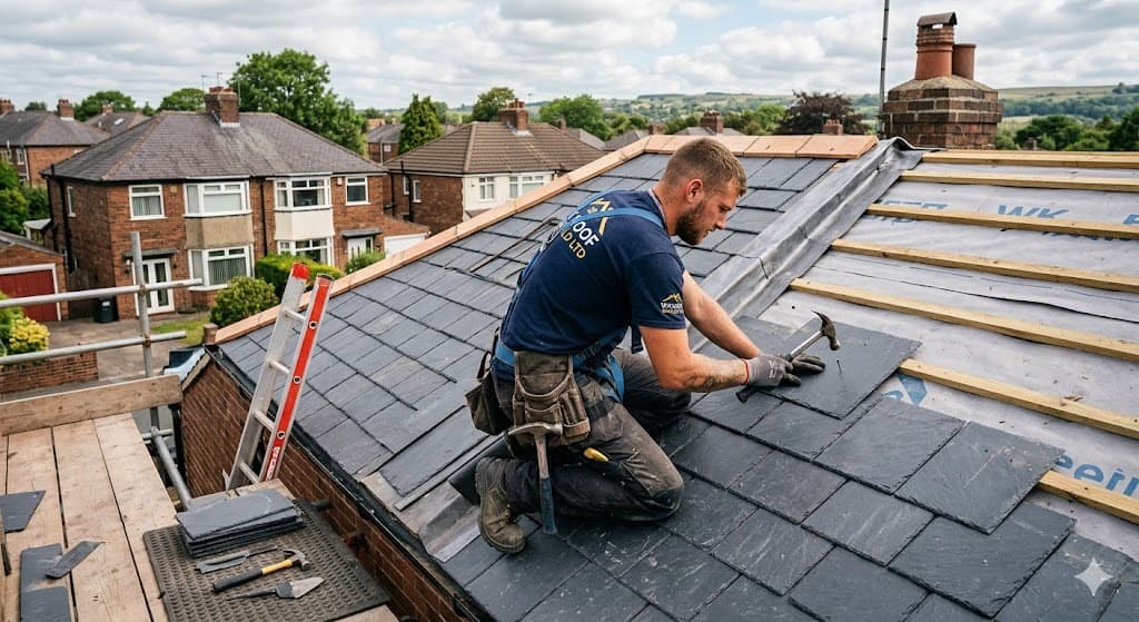 Our professional roofing work